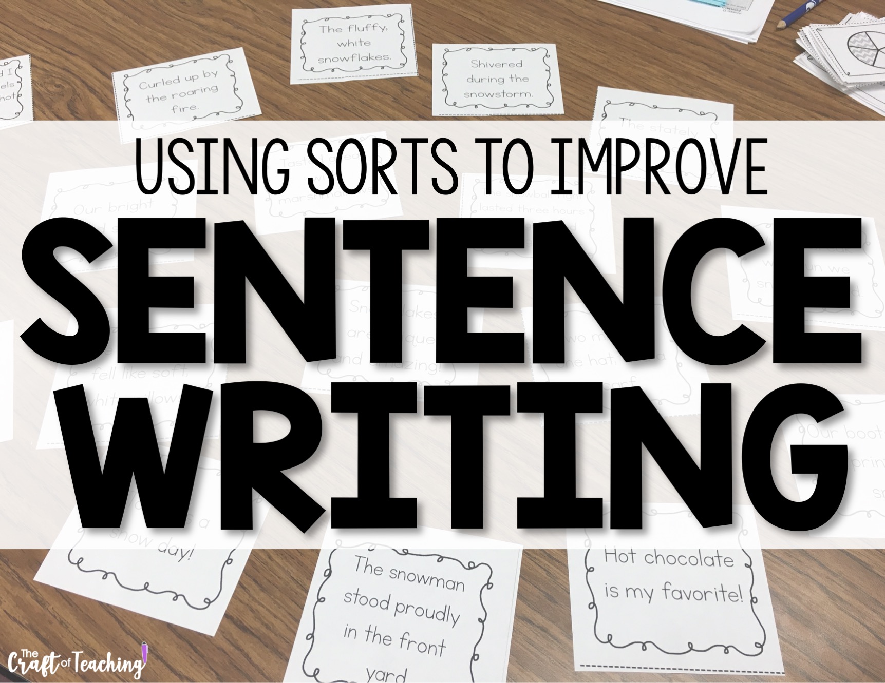 You are currently viewing Using Sorts to Improve Sentence Writing