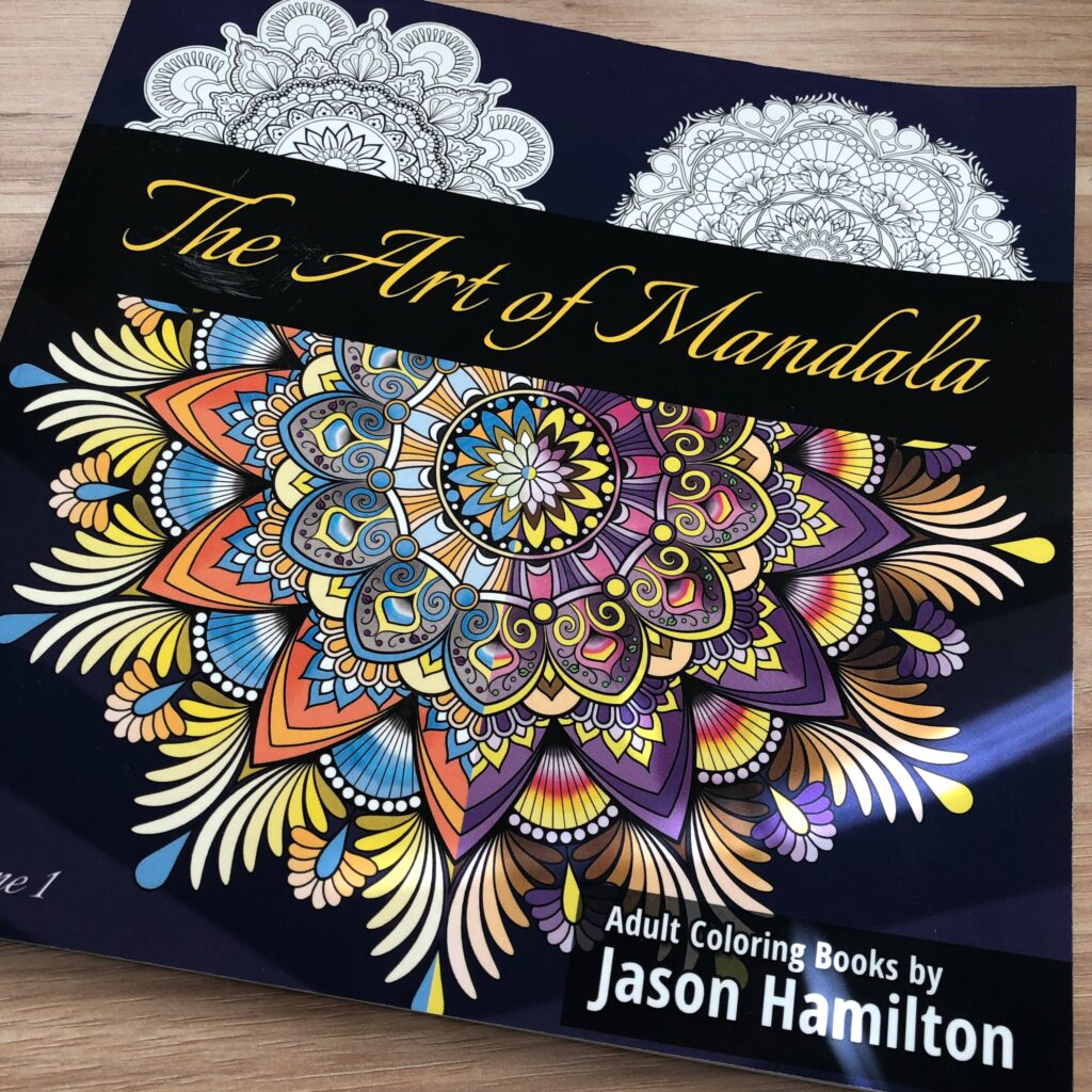 The Art of the Mandala adult coloring book - gift idea for remote teachers