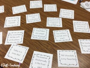 Using Sorts to Improve Sentence Writing - The Craft Of Teaching